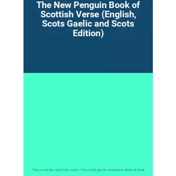 The New Penguin Book Of Scottish Verse (English, Scots Gaelic And Scots Edition)-image