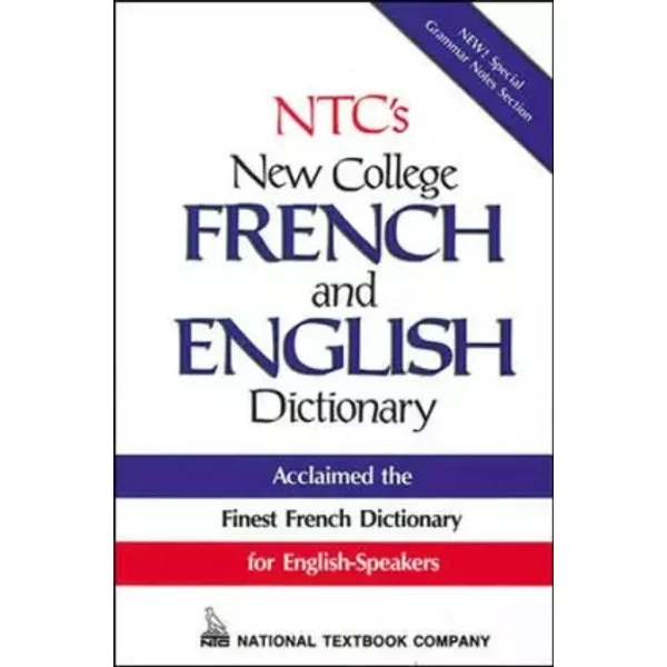 Ntc's New College French And English Dictionary - Mcgraw Hill-image