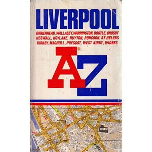 A. To Z. Street Atlas Of Liverpool - Geographers' A-Z Map Company-image
