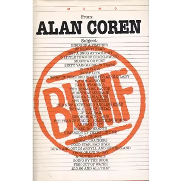 Bumf - Alan Coren