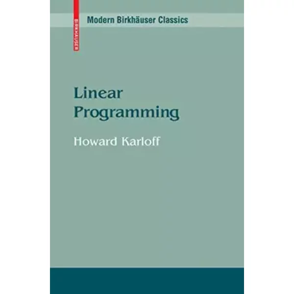 Linear Programming (Progress In Theoretical Computer Science) - Howard Karloff-image