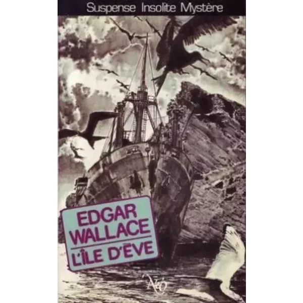 L'îLe D'ÈVe - Le Miroir Obscur - Edgar Wallace Et Pierre Cobor-image