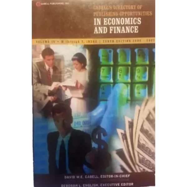 Cabell's Directory Of Publishing Opportunities In Economics And Finance-image