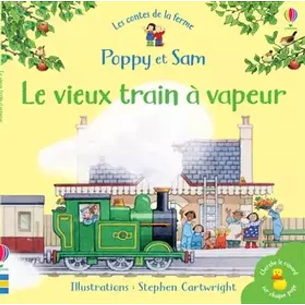 Le vieux train à vapeur - Poppy et Sam - Mini-livres - Heather Amery