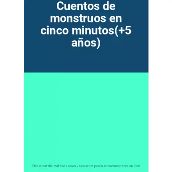Cuentos De Monstruos En Cinco Minutos(+5 AñOs)-image
