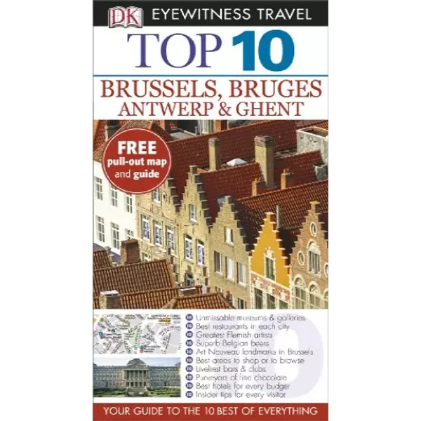 Dk Eyewitness Top 10 Travel Guide: Brussels, Bruges, Antwerp & Ghent - Dk-image