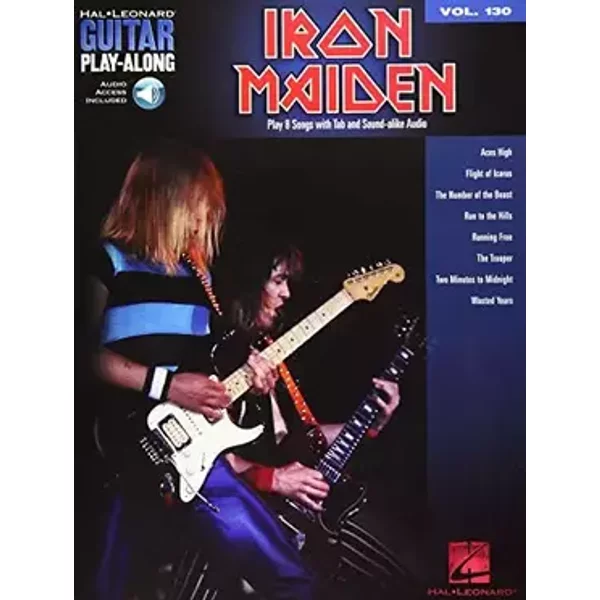 Iron Maiden: Guitar Play-Along Volume 130 (Hal Leonard Guitar Play-Along, 130) - Iron Maiden