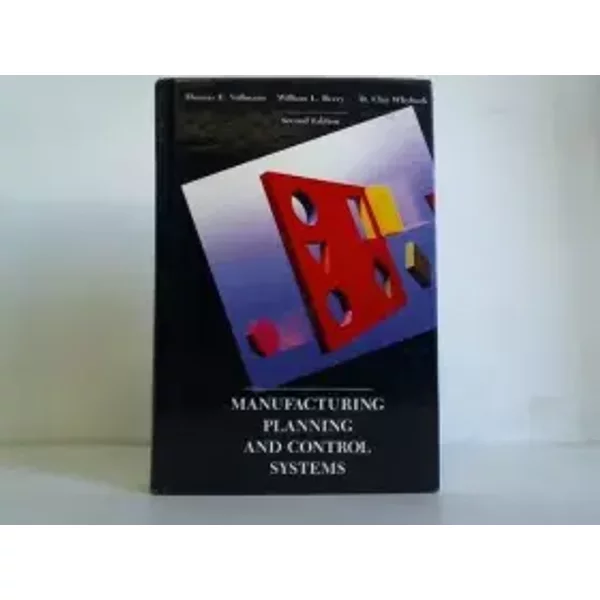 Manufacturing Planning And Control Systems - Thomas E. Vollman, Etc.-image