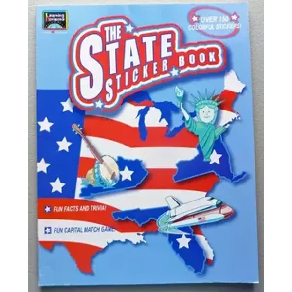 The State Sticker Book - Justine Korman