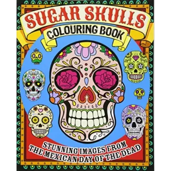 Sugar Skulls Colouring Book - Arcturus Publishing-image