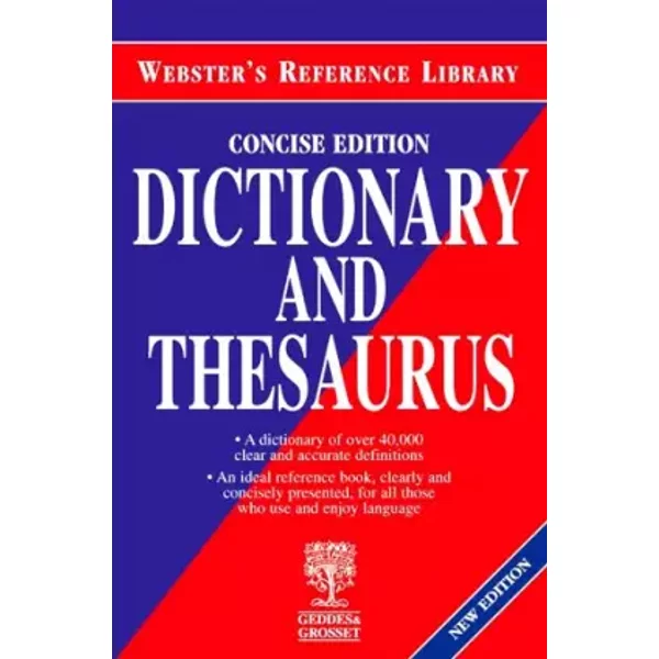 Webster's Dictionary And Thesaurus - Not Stated-image