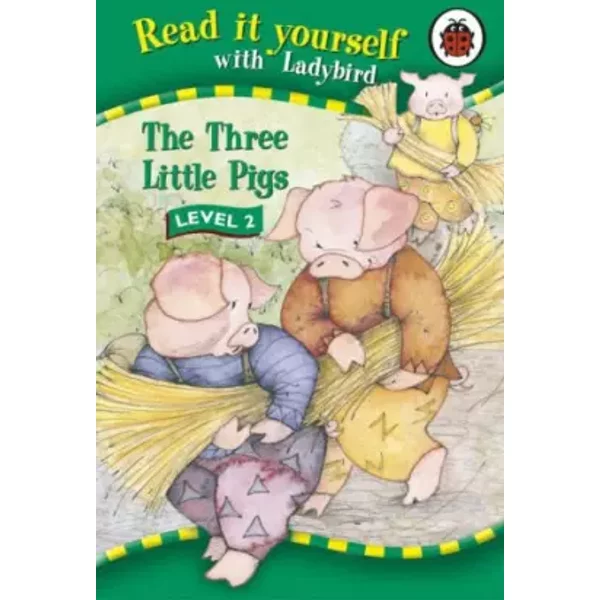 Read It Yourself: Three Little Pigs Book And Cd: Read It Yourself Level 2 - Ladybird-image