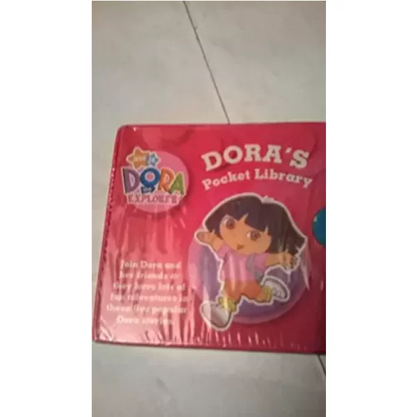 Dora's Pocket Library: WITH Dora's Opposites AND Count with Dora AND Dora Goes for a Ride AND Dora's Book of Words AND Dora at the Beach (Do - Nickelodeon