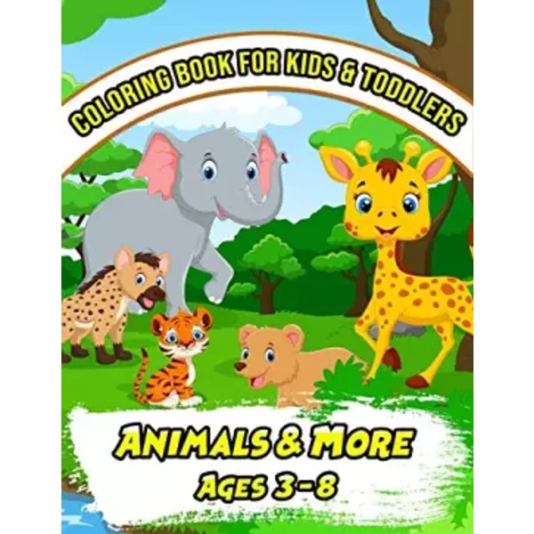 Coloring Book for Kids & Toddlers: Activity Book for Preschooler. Coloring Book for Boys, Girls. - unknown author