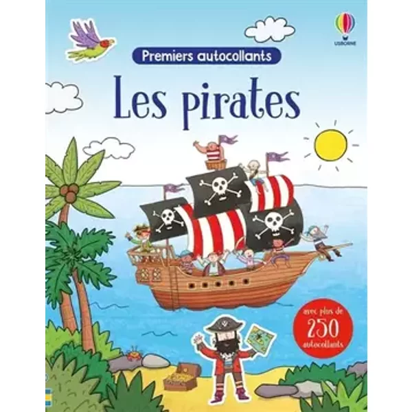 Les pirates - Premiers autocollants - Dès 3 ans - Sam Taplin