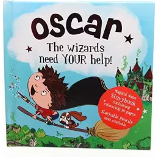 History & Heraldry Magical Name Storybook - Oscar