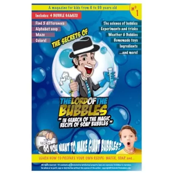 The Secrets Of "The Lord Of The Bubbles": In Search Of The Magic Recipe Of Soap Bubbles - Javier Urbina-image
