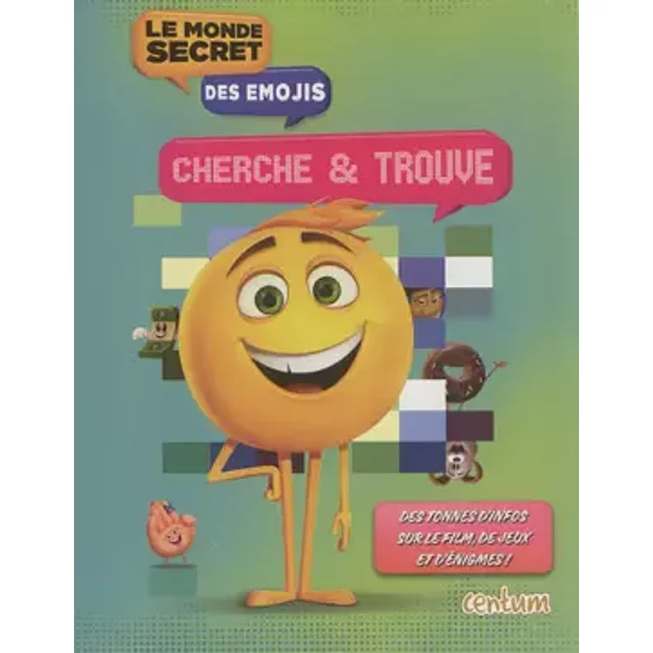 Le Monde Secret Des Emojis : Cherche Et Trouve - Centum Books-image