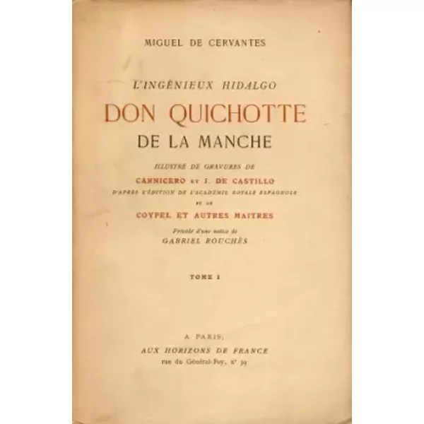 Don Quichotte De La Manche. L'ingéNieux Hidalgo - Miguel De CervantèS-image