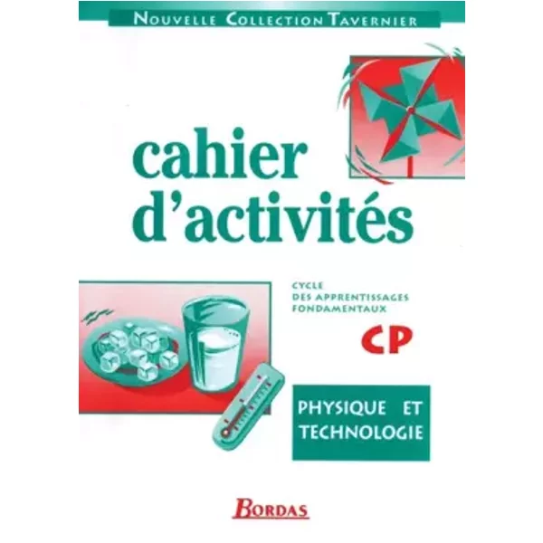 Physique Technologie, Cahier D'activitéS, Cp - Tavernier-image