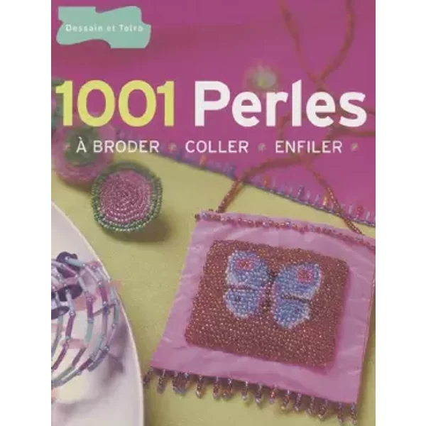 1001 Perles à Broder, Coller, Enfiler - IrèNe Lassus, Marie-Anne Voituriez-image