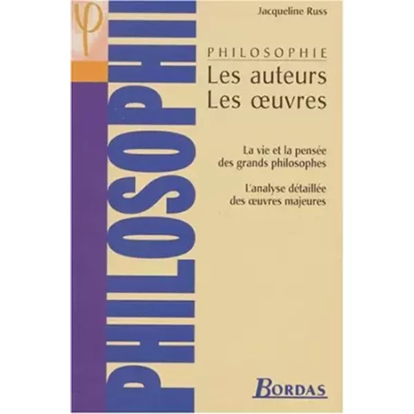 Philosophie Auteurs Oeuvres Np (Ancienne Edition) - Jacqueline Russ-image
