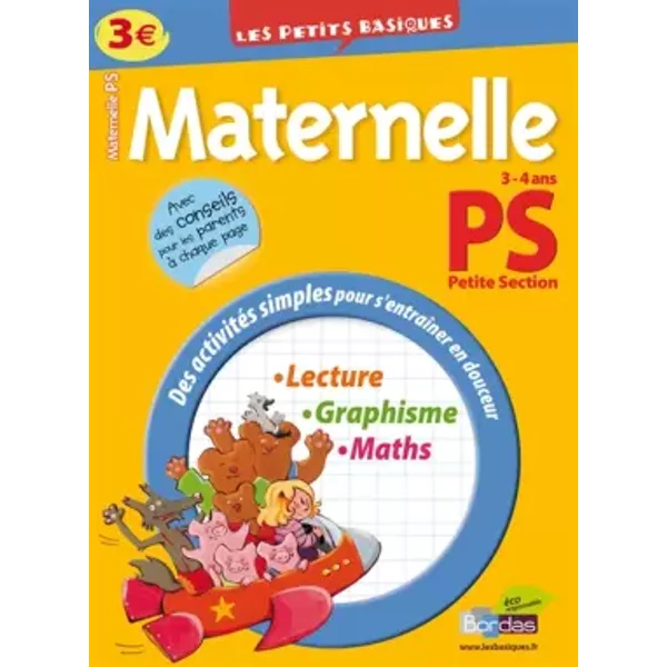 LES PETITS BASIQUES PS - (Ancienne édition) - ELIANE SPAMPINATO