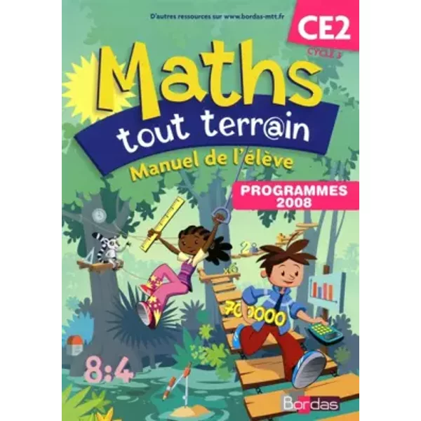 Maths Tout Terrain CE2 * Manuel De L'éLèVe - Alfred Errera-image