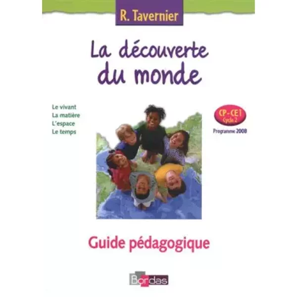 Tavernier CP/CE1 • Livre Du MaîTre - Programme 2008 - Collectif-image