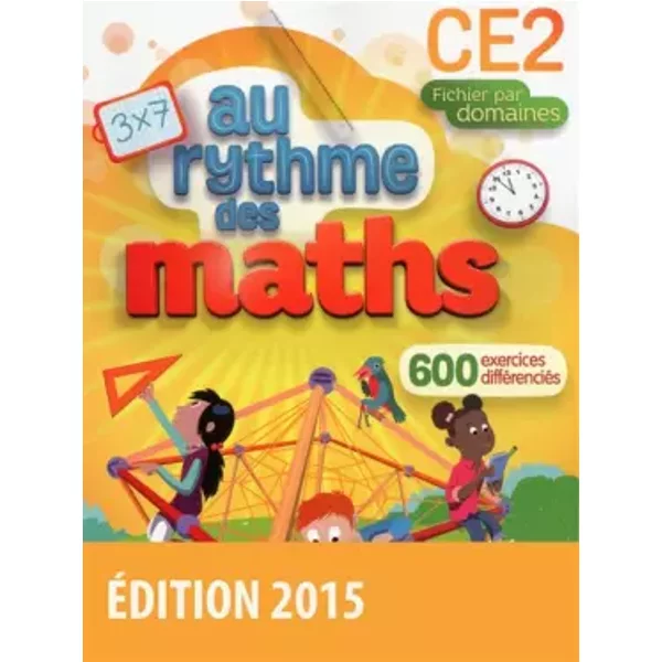 Au Rythme Des Maths CE2 Par Domaines - Josiane Helayel-image