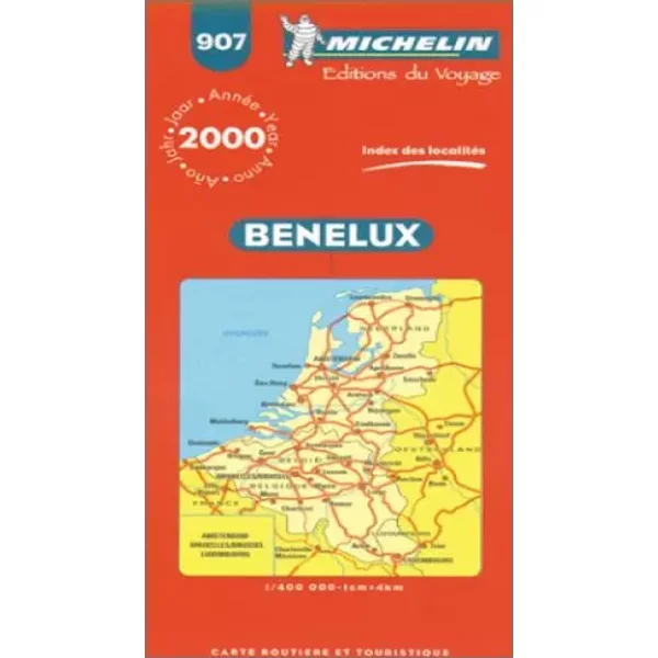 Benelux (907) - Michelin Travel Publications-image