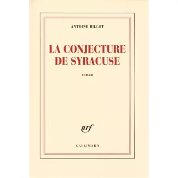 La Conjecture De Syracuse - Antoine Billot-image