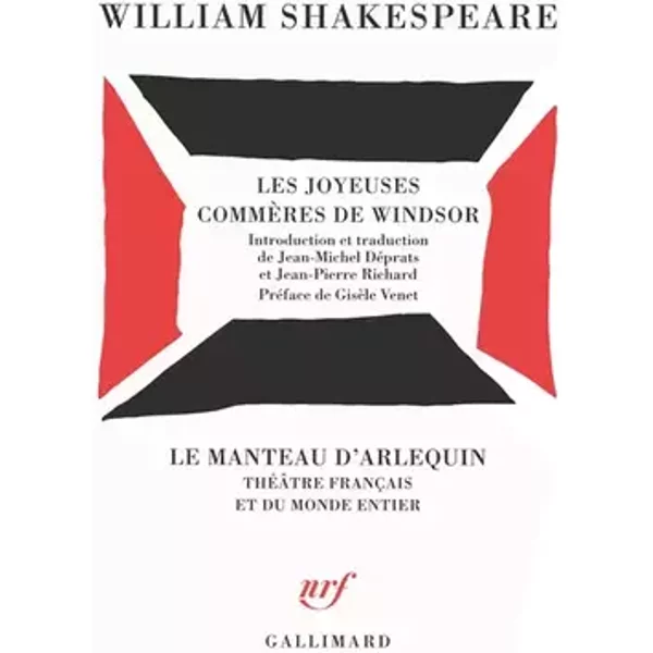 Les Joyeuses Commères de Windsor - William Shakespeare