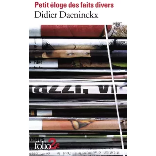 Petit éLoge Des Faits Divers - Didier Daeninckx-image
