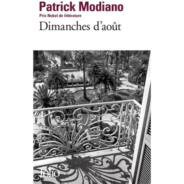 Dimanches D'aoûT - Patrick Modiano-image
