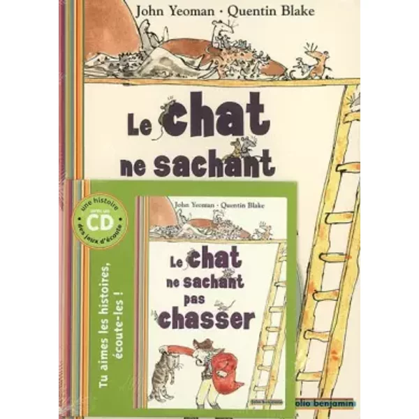 Le Chat Ne Sachant Pas Chasser - John Yeoman, Quentin Blake, Jean-FrançOis MéNard-image