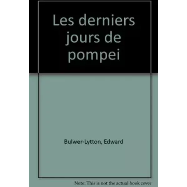 Les Derniers Jours De PompéI - Edward Bulwer-Lytton-image
