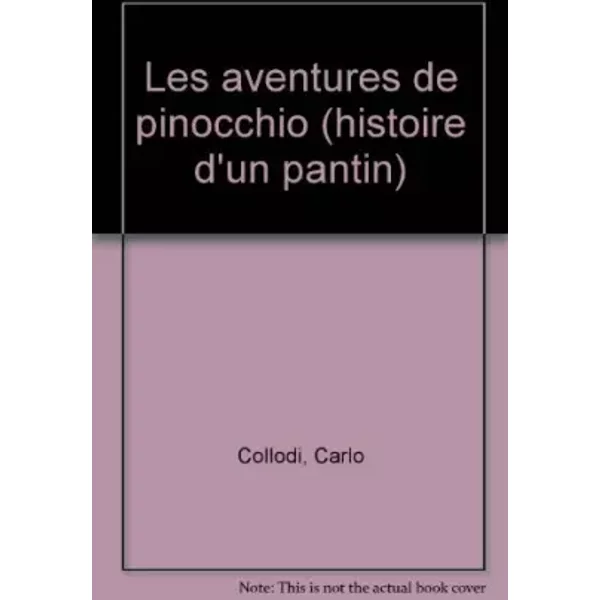 Les Aventures De Pinocchio : Histoire D'un Pantin - Carlo Collodi-image