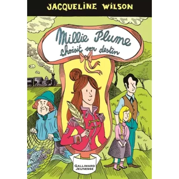 Millie Plume, 3 : Millie Plume Choisit Son Destin - Jacqueline Wilson, Nick Sharratt, Alice Marchand-image