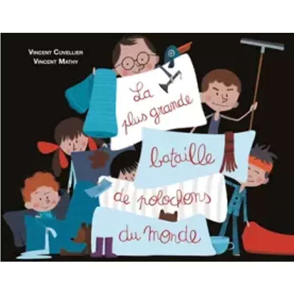 La Plus Grande Bataille De Polochons Du Monde - Vincent Cuvellier, Vincent Mathy-image