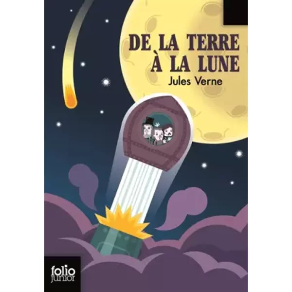 De La Terre à La Lune - Jules Verne, Montaut-image