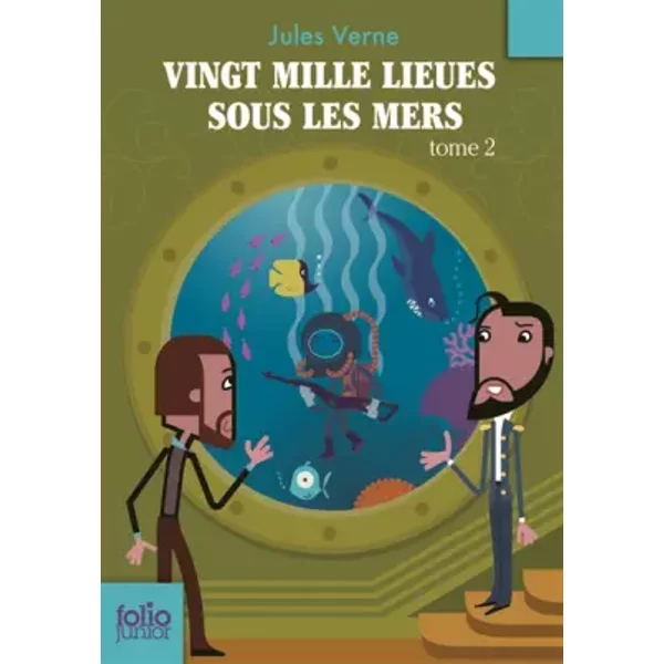 Vingt Mille Lieues Sous Les Mers (Tome 2-DeuxièMe Partie) - Jules Verne, Alphonse De Neuville, Riou-image