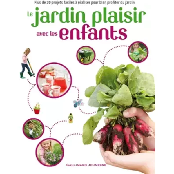 Le Jardin Plaisir Avec Les Enfants - Collectif, Bruno Porlier-image