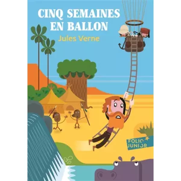 Cinq Semaines En Ballon - Jules Verne Et Riou-image
