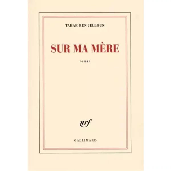 Sur Ma MèRe - Tahar Ben Jelloun-image