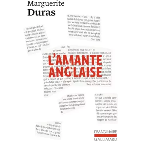 L'amante Anglaise - Marguerite Duras-image