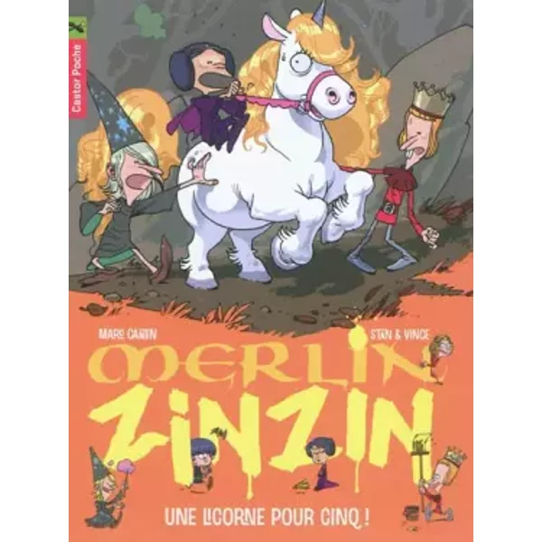 Merlin Zinzin T6 Une Licorne Pour Cinq ! - Stan/Vince/Cantin-image