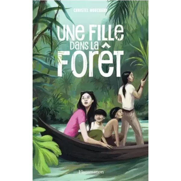 Une Fille Dans La ForêT - Christel Mouchard-image