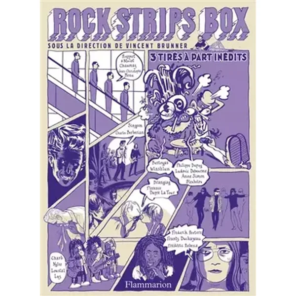 Rock Strips Box: Coffret 2 volumes - Vincent Brunner, Collectif