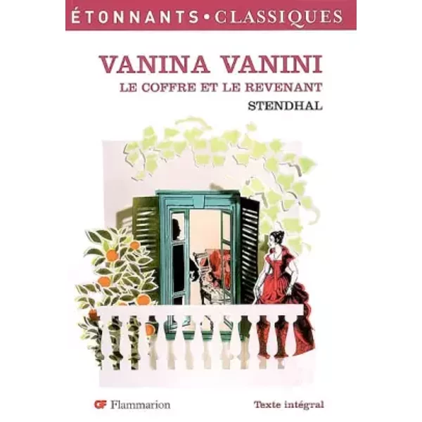 Vanina Vanini, Le Coffre Et Le Revenant - Stendhal, Marion Martin-Suhamy-image